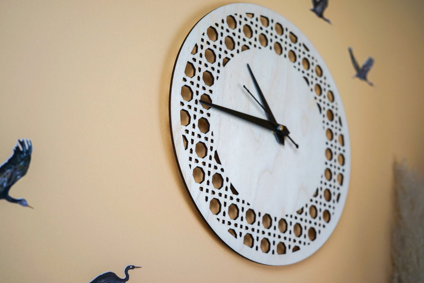 Rattan Design Clock - From Scratch