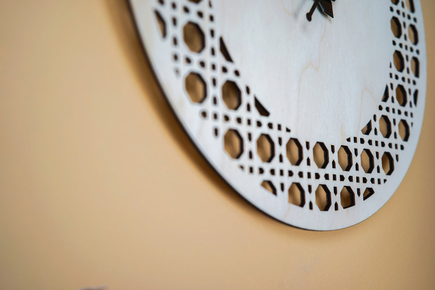 Rattan Design Clock - From Scratch