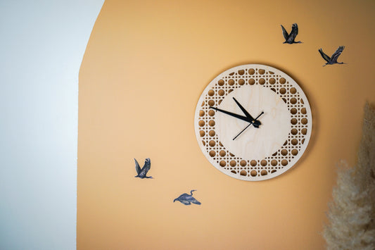 Rattan Design Clock - From Scratch